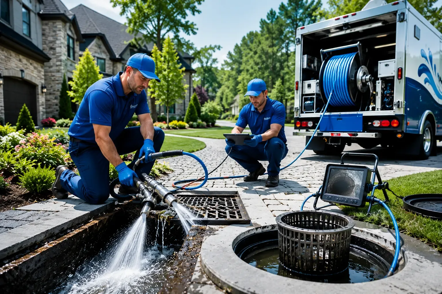 Local outdoor drain cleaning professionals in Linch, WY